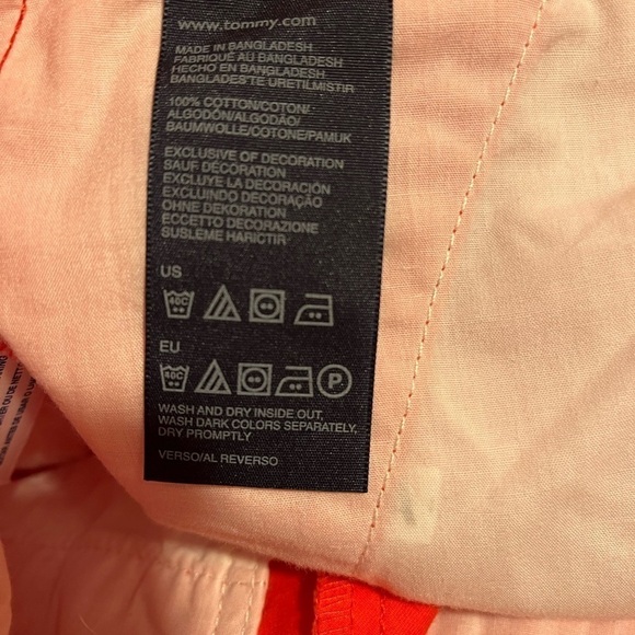 Tommy Hilfiger Salmon 5” Inseam Shorts Sz 6 NWT - Picture 7 of 8